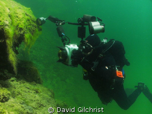 The Underwater Photographer-Image # 2 by David Gilchrist 
